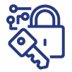 Network Device Security Lock and Key